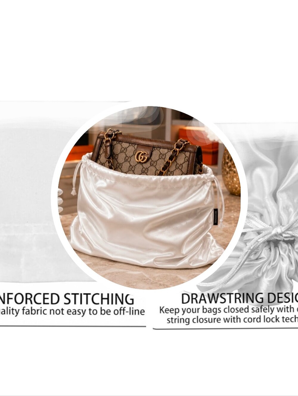 Premium Dust Bag for Handbags Protect Store & Organize with Style - Picture 3 of 3